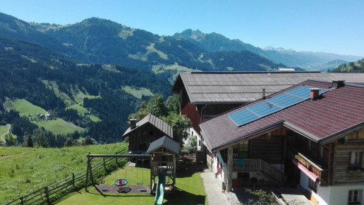 Aussicht vom Balkon