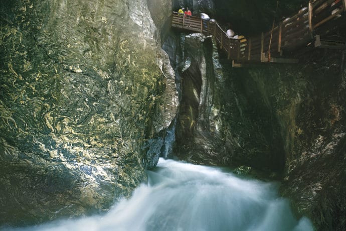 Ausflugsziel Liechtensteinklamm, St. Johann im Pongau