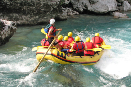 Sommerurlaub in Wagrain, Rafting